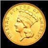 Image 2 : ***Auction Highlight*** 1888-p Three Dollar Gold 3 Graded Select+ Unc By USCG (fc)