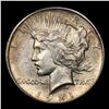 Image 2 : ***Auction Highlight*** 1921-p vam 1B I2 R5 Peace Dollar $1 Graded Select Unc By USCG (fc)