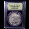 Image 4 : ***Auction Highlight*** 1921-p vam 1B I2 R5 Peace Dollar $1 Graded Select Unc By USCG (fc)