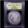 Image 4 : ***Auction Highlight*** 1892-cc Morgan Dollar $1 Graded Select Unc By USCG (fc)