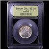Image 4 : ***Auction Highlight*** 1892-p Barber Quarter 25c Graded GEM Unc By USCG (fc)