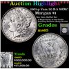 Image 1 : *Highlight Of Entire Auction* 1901-p Vam 20 R5 WOW! Morgan $1 Graded GEM Unc By USCG (fc)