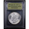 Image 4 : *Highlight Of Entire Auction* 1901-p Vam 20 R5 WOW! Morgan $1 Graded GEM Unc By USCG (fc)