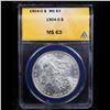 Image 2 : ANACS 1904-o Morgan Dollar $1 Graded ms63 By ANACS