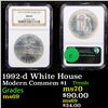 Image 1 : NGC 1992-d White House Modern Commem Dollar $1 Graded ms69 By NGC