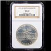 Image 2 : NGC 1992-d White House Modern Commem Dollar $1 Graded ms69 By NGC