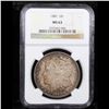 Image 2 : NGC 1887-p Morgan Dollar $1 Graded ms63 By NGC