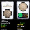 Image 1 : NGC 1898-p Morgan Dollar $1 Graded ms63 By NGC