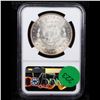 Image 3 : NGC 1882-p Morgan Dollar $1 Graded ms63 By NGC