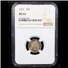 Image 4 : NGC 1912-p Barber Dime 10c Graded ms62 By NGC
