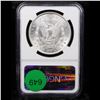 Image 3 : NGC 1883-p Morgan Dollar $1 Graded ms62 By NGC
