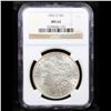 Image 2 : NGC 1902-o Morgan Dollar $1 Graded ms62 By NGC