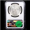 Image 3 : NGC 1900-o Morgan Dollar $1 Graded ms63 By NGC