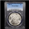 Image 2 : PCGS 1885-o Morgan Dollar $1 Graded ms62 By PCGS