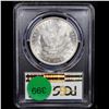Image 3 : PCGS 1880-p Morgan Dollar $1 Graded ms63 By PCGS