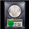 Image 3 : PCGS 1885-o Morgan Dollar $1 Graded ms62 By PCGS