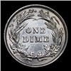 Image 3 : 1893-p Barber Dime 10c Grades Unc Details