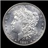 Image 2 : 1881-p Morgan Dollar $1 Grades Select Unc+ PL