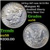 Image 1 : 1878-p 8tf vam 16 I3 R4 Morgan Dollar $1 Grades Choice AU/BU Slider