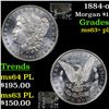 Image 1 : 1884-o Morgan Dollar $1 Grades Select Unc+ PL