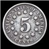 Image 3 : 1873 Shield Nickel 5c Grades vf++