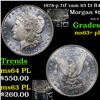 Image 1 : 1878-p 7tf vam 83 I3 R4 Morgan Dollar $1 Grades Select Unc+ PL