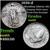 Image 1 : 1926-d Standing Liberty Quarter 25c Grades GEM Unc