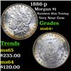 Image 1 : 1886-p Morgan Dollar $1 Grades Choice+ Unc