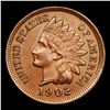 Image 2 : 1902 Indian Cent 1c Grades Choice AU/BU Slider+