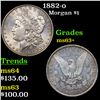 Image 1 : 1882-o Morgan Dollar $1 Grades Select+ Unc