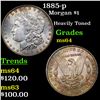 Image 1 : 1885-p Morgan Dollar $1 Grades Choice Unc
