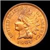 Image 2 : 1904 Indian Cent 1c Grades AU/bu Slider RB