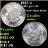 Image 1 : 1885-o Morgan Dollar $1 Grades Choice+ Unc