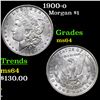 Image 1 : 1900-o Morgan Dollar $1 Grades Choice Unc