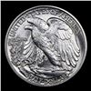 Image 3 : 1942-p Walking Liberty Half Dollar 50c Grades Choice Unc