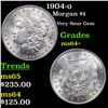 Image 1 : 1904-o Morgan Dollar $1 Grades Choice+ Unc