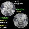 Image 1 : 1882-o Morgan Dollar $1 Grades Select Unc
