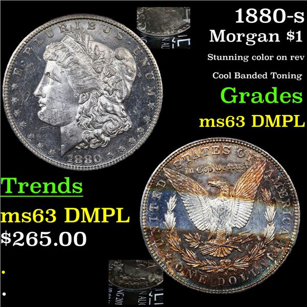 1880-s Morgan Dollar $1 Grades Select Unc DMPL