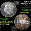 Image 1 : 1880-s Morgan Dollar $1 Grades Select Unc DMPL