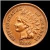 Image 2 : 1866 Indian Cent 1c Grades Select AU