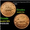 Image 1 : 1837 Executive Experiment HTT-33 Hard Times Token 1c Grades Choice Unc BN