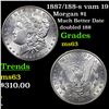 Image 1 : 1887/188-s vam 19 Morgan Dollar $1 Grades Select Unc