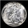 Image 2 : 1944-p Walking Liberty Half Dollar 50c Grades GEM+ Unc