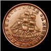 Image 2 : 1841 Webster HTT 16 Hard Times Token 1c Grades Select Unc BN