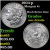 Image 1 : 1903-p Morgan Dollar $1 Grades Unc Details