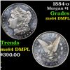 Image 1 : 1884-o Morgan Dollar $1 Grades Choice Unc DMPL