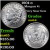 Image 1 : 1901-o Morgan Dollar $1 Grades Choice+ Unc
