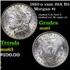 Image 1 : 1882-o vam 29A R5 Morgan Dollar $1 Grades Select Unc