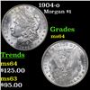 Image 1 : 1904-o Morgan Dollar $1 Grades Choice Unc
