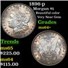 Image 1 : 1896-p Morgan Dollar $1 Grades Choice+ Unc